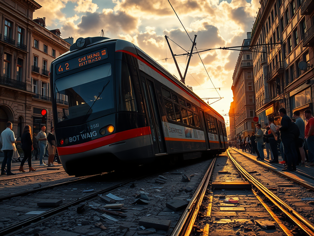 Tram deragliato a Milano